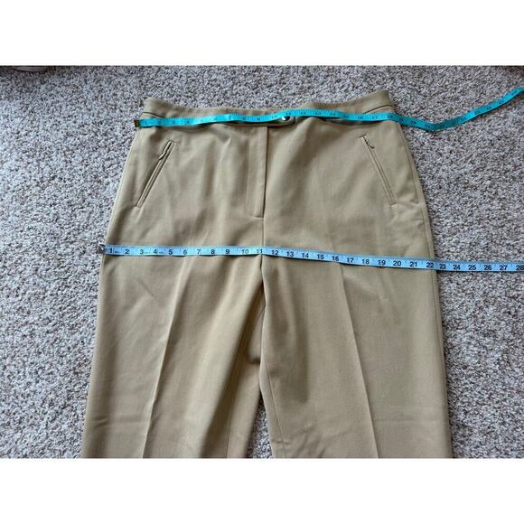 Talbots Woman's Pants khaki/tan; size women's 16, Stretch, zippered pockets - Picture 4 of 9